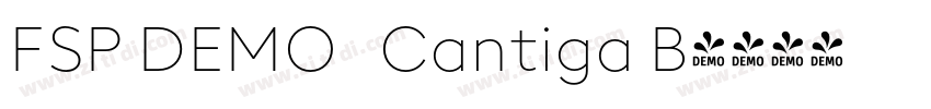 FSP DEMO   Cantiga B字体转换